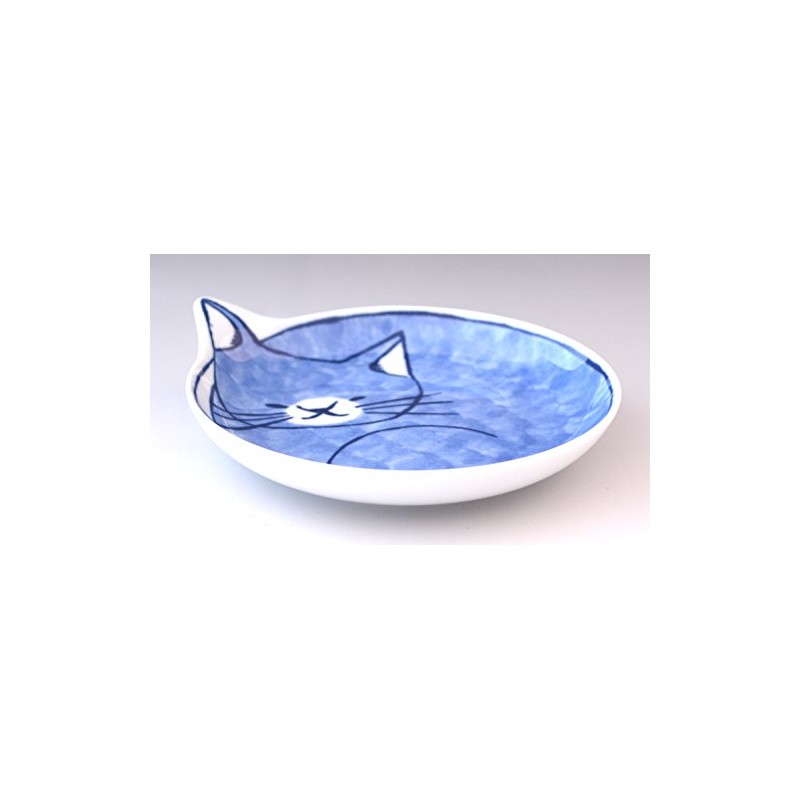 Hasamiyaki 303298500 Neco Plate, Cotetsu