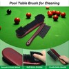 Windspeed 4+1 Pool Table Brush Set, Wood Billiards Pool Table