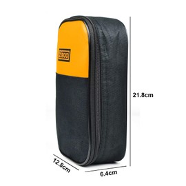 ZIBOO C25 multímetro funda suave, uso para medidor de abrazadera, multímetro KYORITSU, HIOKI Testo Sanwa, FLUKE, etc