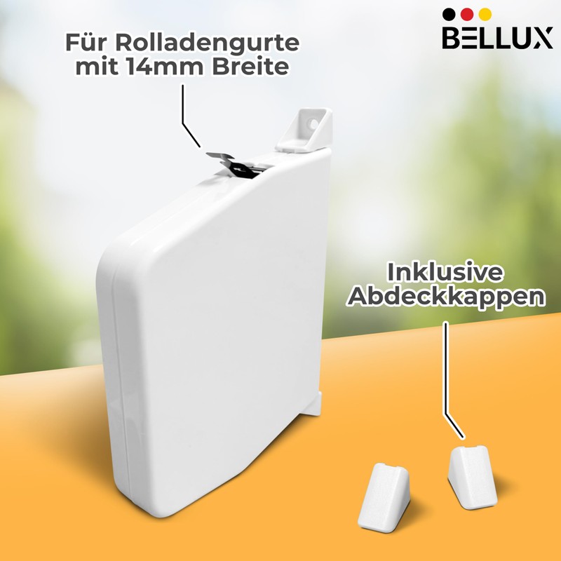 Bellux Surface-Mounted Belt Winder - Mini Belt Winder with Automatic