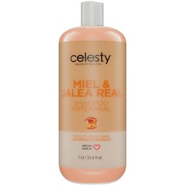 Celesty Shampoo Artesanal de Miel Organica Jalea Real 1lt