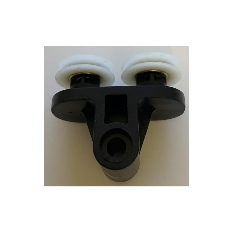 FilterMee Contura Round Shower Door Roller Assembly, 2.5 cm Diameter