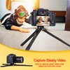 Zeadio Metal Adjustable Camera Tripod, Max Load 40kg/88lb, Desktop Tripod