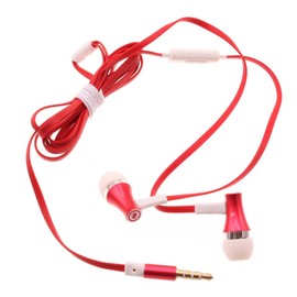 Wired Earphones Hi-Fi Sound Headphones Compatible with TCL Flip 3 (2024)/Classic (Flip), Handsfree Mic Headset Metal Earbuds in-Ear Earpieces Microphone