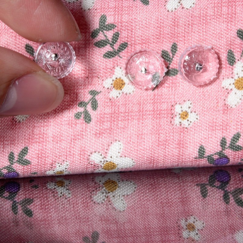 HONBAY 100pcs Clear Plastic Head Twist Pins Upholstery Pin for