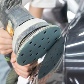 Random Orbital Sander Sandpaper 100 Pieces 150 mm Velcro 600 Grit for Random Orbital Sander (6 Inch)