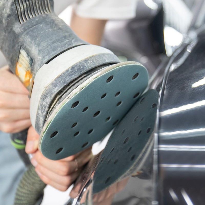 Random Orbital Sander Sandpaper 100 Pieces 150 mm Velcro 600