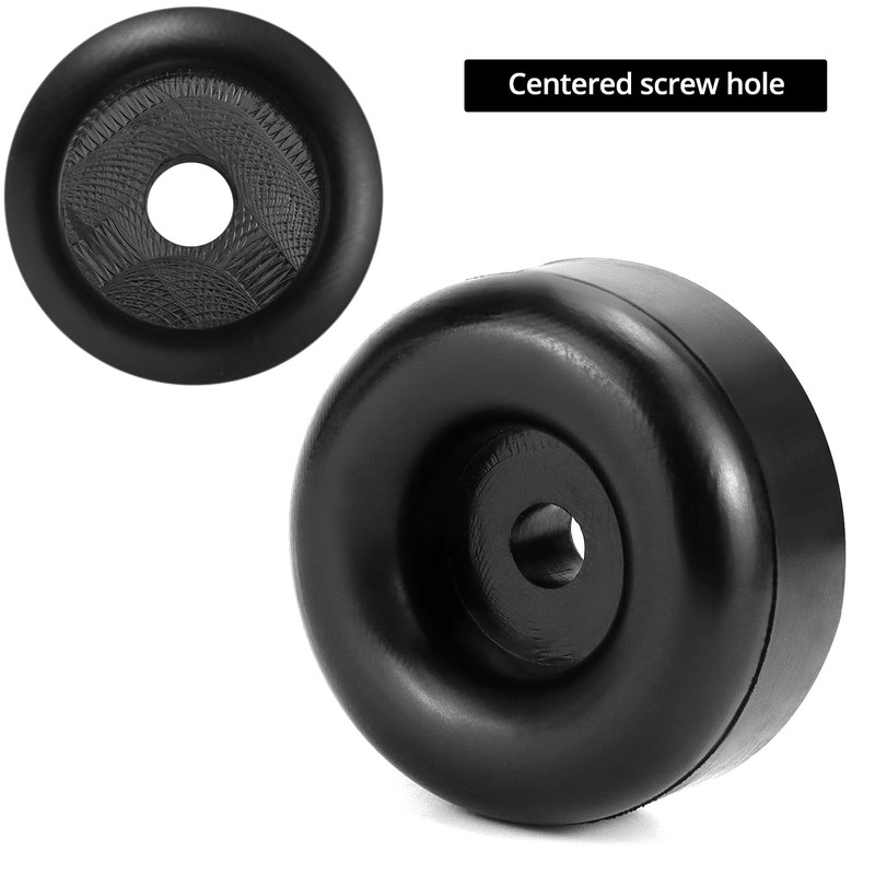 QWORK Trailer Ramp Door Bumper - 8-Pack Automotive-Grade Rubber Bumpers,