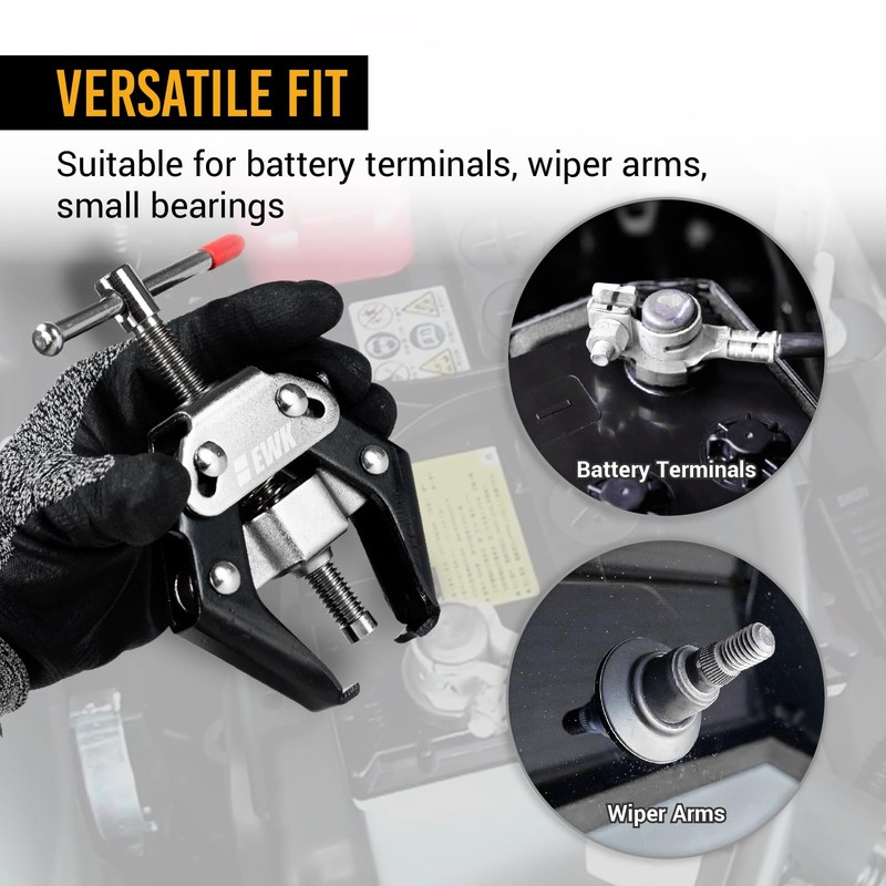 EWK 6-43mm Battery Terminal and Wiper Arm Puller, Windshield Wiper