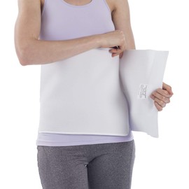 NYOrtho Postpartum Belly Binder, Abdominal Binder for Women, C-Section Recovery, Tummy Tuck & Hernia Support, Belly Wrap for Postpartum, 4 Panel, 12" High, Latex-Free, Breathable - Large 60"-75"