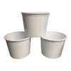 TALISMAN White Offering, Donation, Ice Buckets, 160 Ounces, Pack 3,