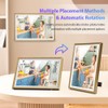 Digital Picture Frame 32 GB 10.1 Inch WiFi Touchscreen Digital