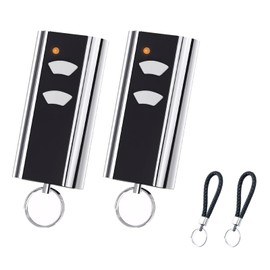 2 x Remote Control Garage Door for Standard Steel Entrematic Rcu 433-2 Ea433 2ks, Garage Door Remote Control Garage Door Compatible with Crawford Standard Steel 433.92, 2 Key Chains