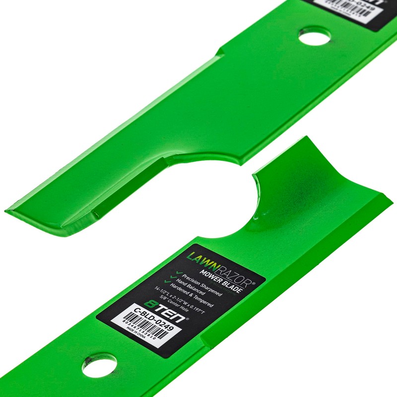 8TEN LawnRAZOR Blade Set for Bad Boy MZ Magnum CZT