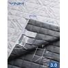YnM Exclusive Cooling Weighted Blanket Rayon Derived from Bamboo, Bed