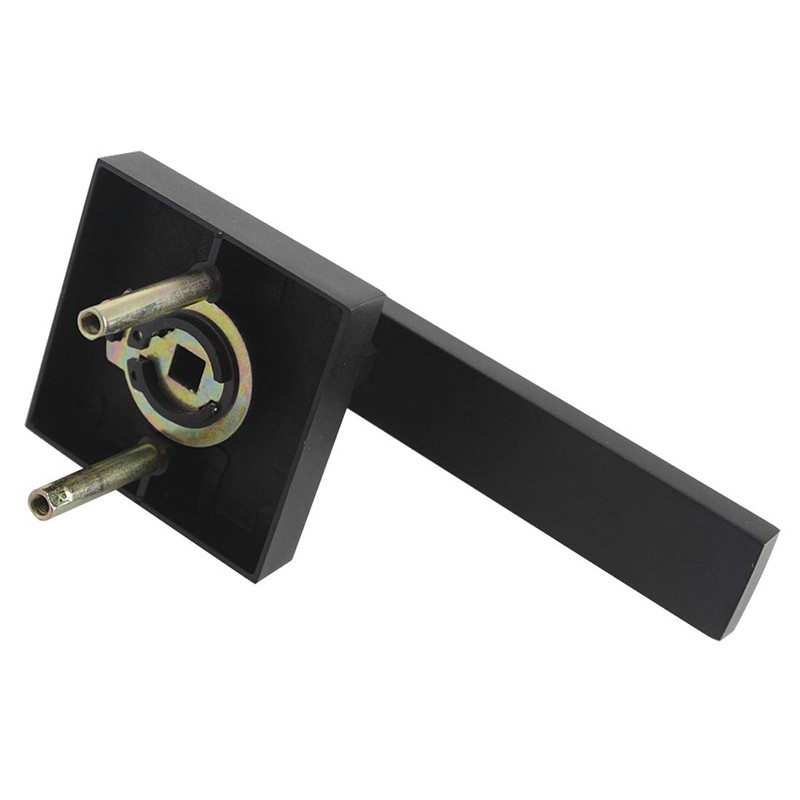Probrico Heavy Duty Half Dummy Lever in Matte Black, Non-Turning