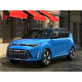 BASF Touch Up Paint for KIA Soul with paint code FB3 / SRB Surf Blue.