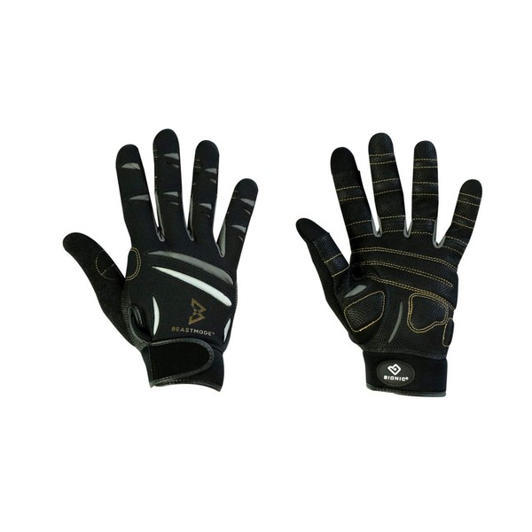 Men's Beastmode Full Finger Fitness Gloves (Large)