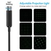 ROLEES Star Projector Night Light Adjustable Romantic Galaxy Flexible USB