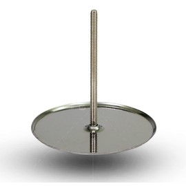 Supply Giant Wall Cleanout Cover Plate, 4-Inch, Stainless Steel