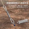 Stainless Steel Wind Rope Buckle, Tent Buckle, Spring Tension Buckle,