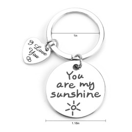 SHTALHST Soulmate Wedding Keychain Gift for Couples Perfect Anniversary and Valentines Day Gift for Boyfriend Girlfriend Husband Wife.