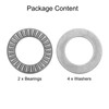 sourcing map 2 Sets NTA1423+2TRA Thrust Needle Roller Bearings with