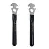 2PCS Bicycle Pedal Wrench Spanner, Long Pedal Spanner 15mm Repair