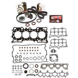 Mizumo Auto MA-4216975514 Head Gasket Set Timing Belt Kit Compatible With/For 97-01 Honda Prelude 2.2L DOHC 16v H22A4