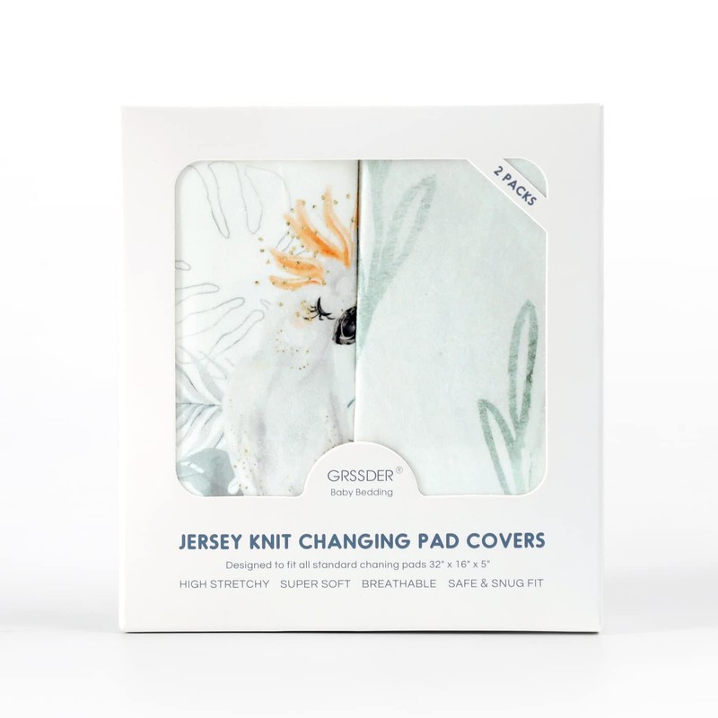 GRSSDER - Juego de 2 fundas elásticas de punto ultra