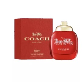Coach Love Eau de Parfum 0.15 Oz 4.5 mL Perfume MINI Bottle For Women NIB