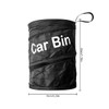 Jagowa Collapsible Car Bin,Portable and Waterproof Trash Can for Vehicles,