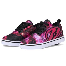 Heelys Pro 20 Lg Prints(Little Big Kid/Adult) Wheeled Heel Shoe, Pink/Black/White/Multi, 12 US Unisex