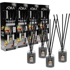 Aura Mikado 4Pack Sandalo y Cedro 30ml