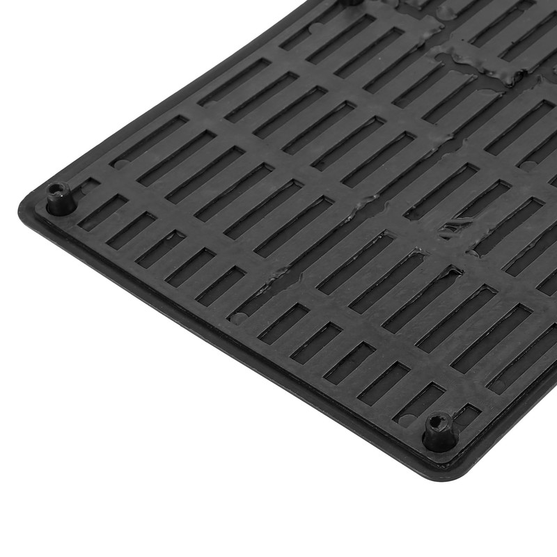 X AUTOHAUX 2pcs Universal Car Floor Mat Foot Heel Plate