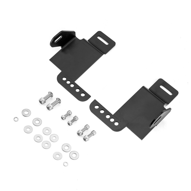 WeiSen Front Hidden Upper Grill Light Bar Mounting Brackets for