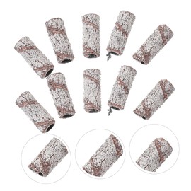 WOONEKY 50pcs Nail Sander Sanding Bands for Manicure Drill Mini Mandrel Bit 3.1mm Nail Buffing and Sanding Bands