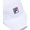 FILA Unisex Adult's Badge Cap, White, One Size