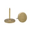 uxcell 30Pcs Upholstery Tacks, 16mmx20mm Flat Head Decorative Furniture Nails