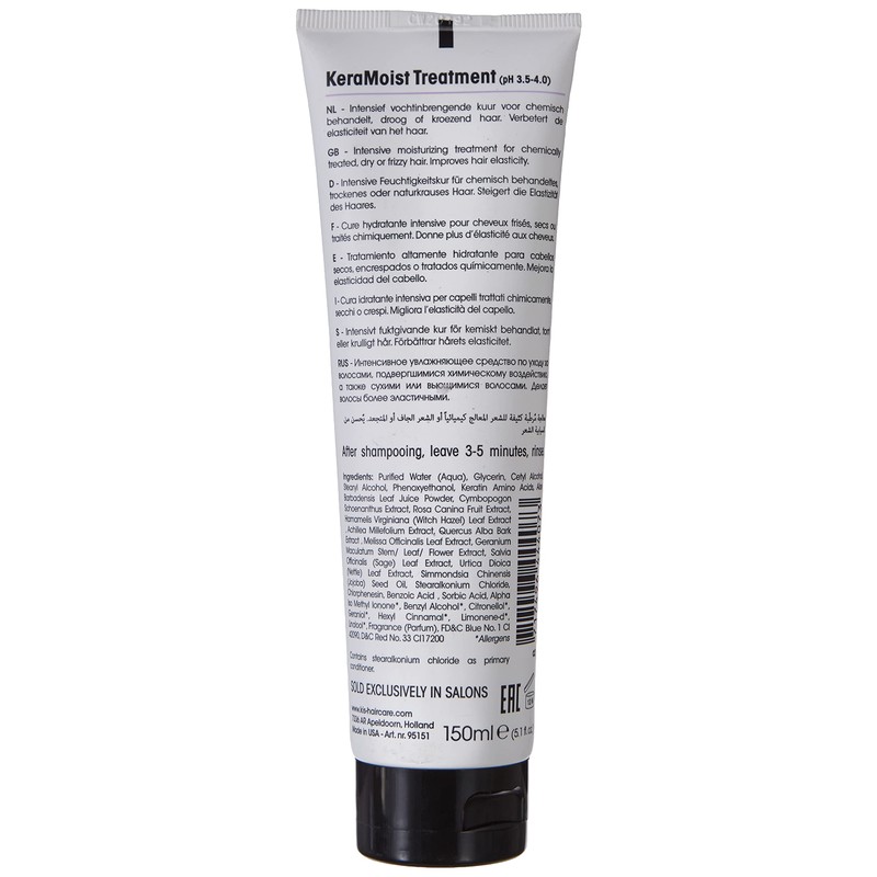KIS KeraMoist Treatment - Hair Treatment - Animal Friendly &