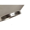 Fackelmann 28333 Fine Mesh Stainless Steel Colander 26cm Diameter, Silver,