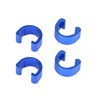 X AUTOHAUX 20pcs Bike Brake Cable Clip C Style Clamp