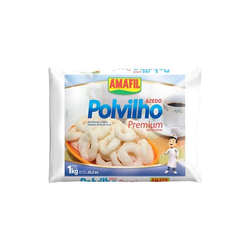 Amafil Sour Manioc Starch 35.2 Oz | Polvilho Azedo 1kg