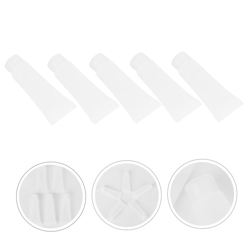 Baluue 10pcs Travel Bottles Refillable Shampoo Face Wash Body Lotion