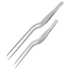 Alipis 2sets Multi-use Fish Bone Tweezers Metal Kitchen Accessory for