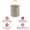 Rothco Canvas Water Bucket, Natural - M (10" x 9")