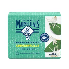 Le Petit Marseillais Kraft Honeysuckle Soap 4 x 100g