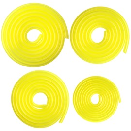 AMZSKU Pack of 4 1.2 m Petrol Hose, Fuel Hose, 2 x 3.5 mm, 2.5 x 5 mm, 3 x 5 mm, 3 x 6 mm for Chainsaws, Blowers, Pressure Washers