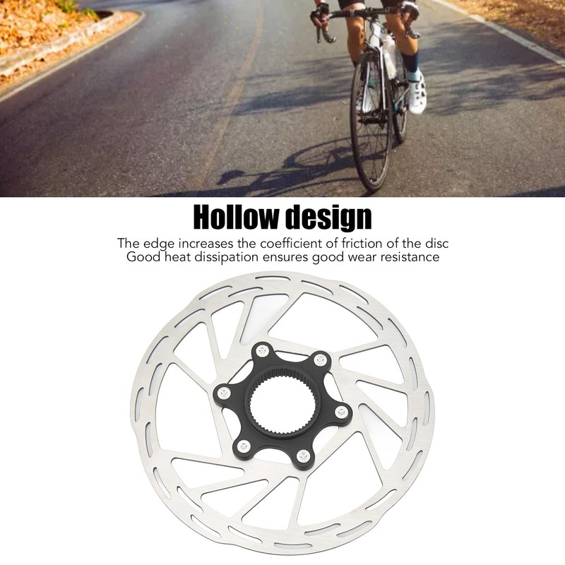 Bike Disc Brake Rotor 160mm Central Lock Hollow Design Disc