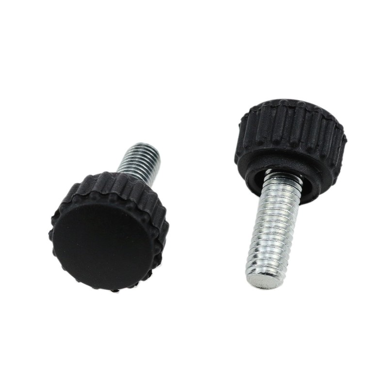 Meuey Lyot-Thumb Screws M6*16 Plastic Clamp Screws with Round Head